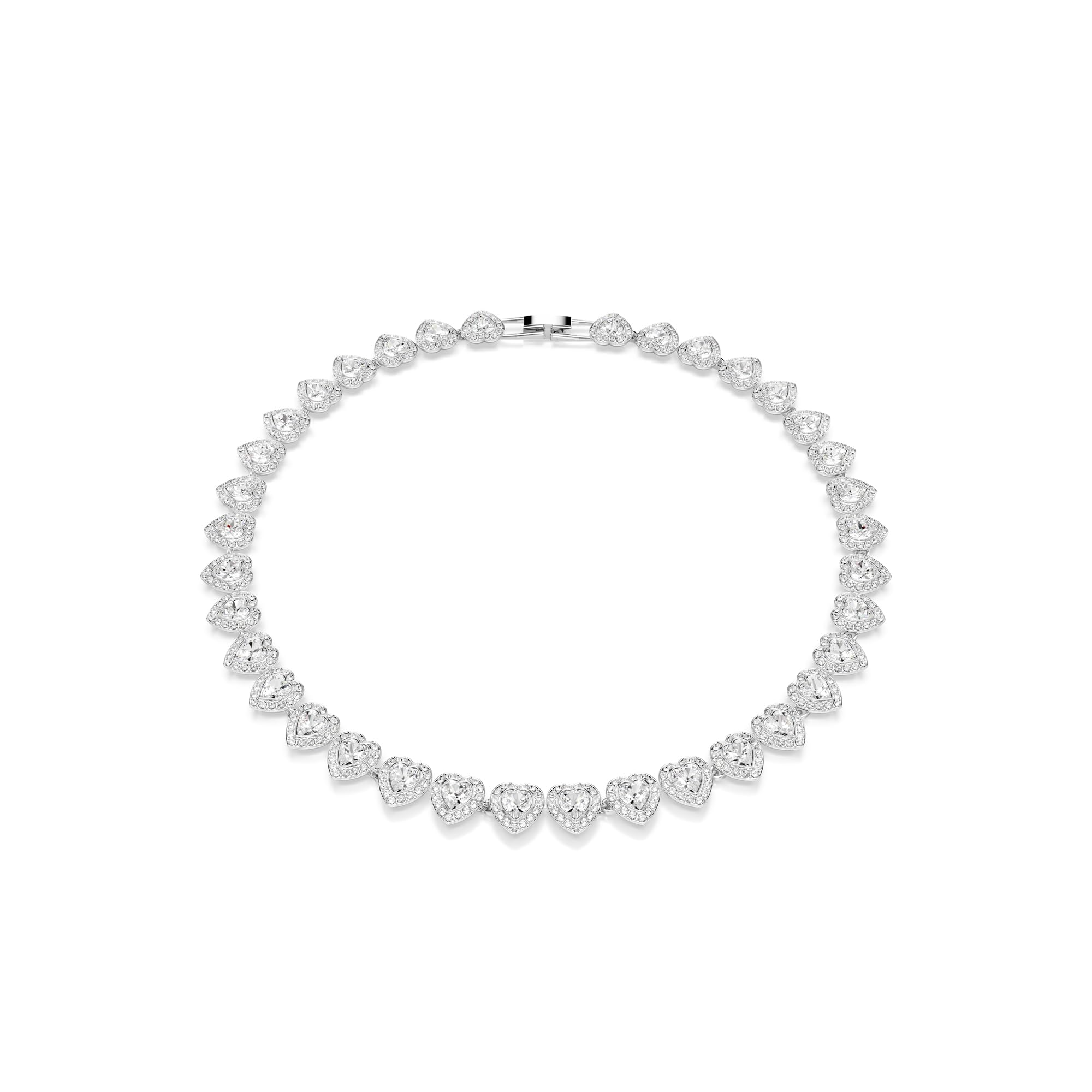 Ariana Grande x Swarovski Tennis necklace, Mixed cuts, Heart